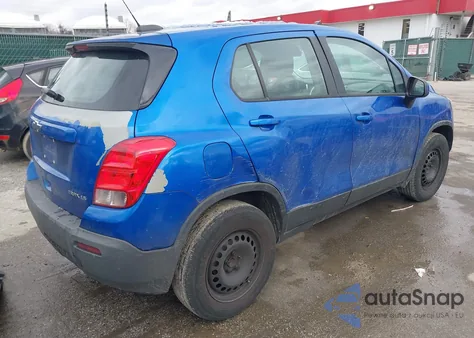 2015 Chevrolet Trax 1Ls z USA, uszkodzony, nr VIN KL7CJKSBXFB240560
